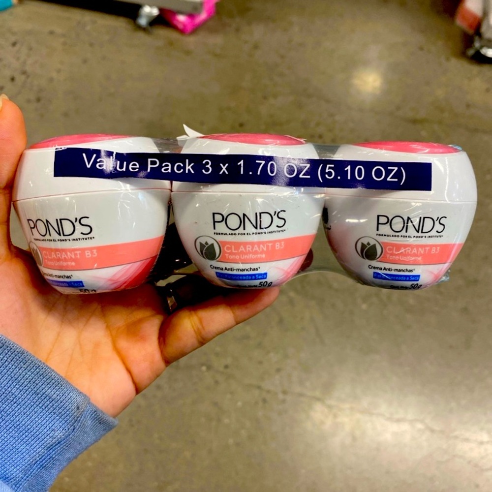 Cream ponds anti-stain